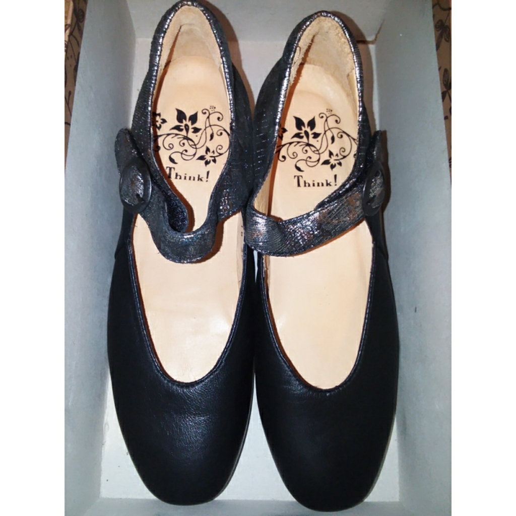 Nib Womens Sz.36 Think! Glei 83235 Mary Jane Shoes